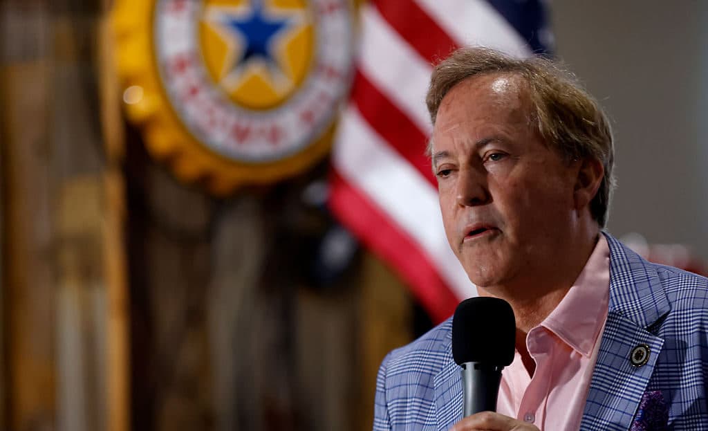 Trump Backs Paxton in Texas Runoff, Splitting Senate Republicans